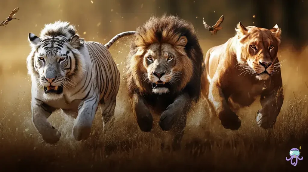 animais selvagens x domésticos