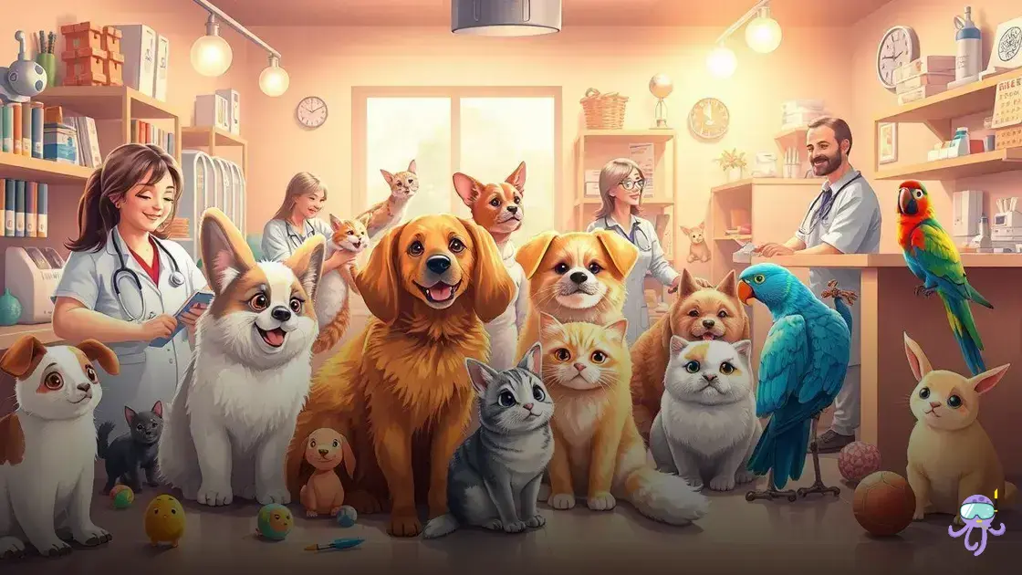 animais clínica veterinária