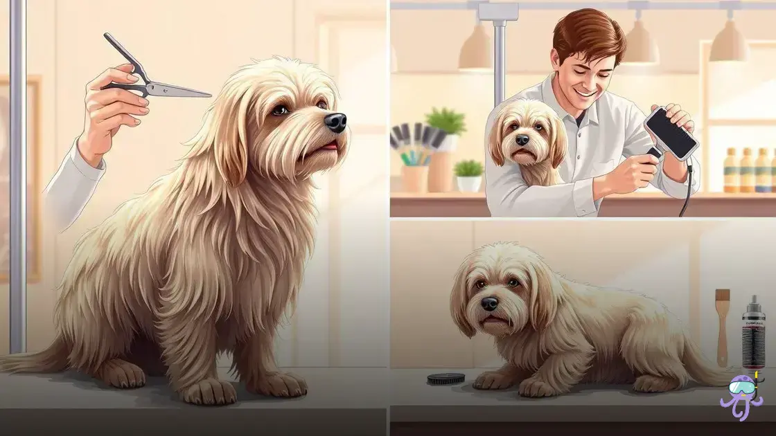 como tosar cachorro com pelo embolado