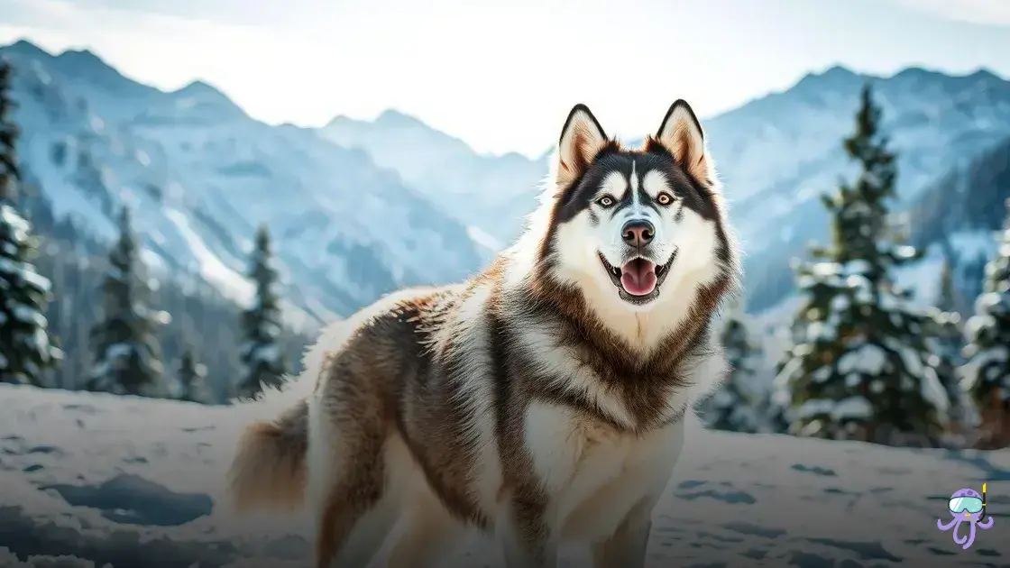 cachorro malamute do alasca