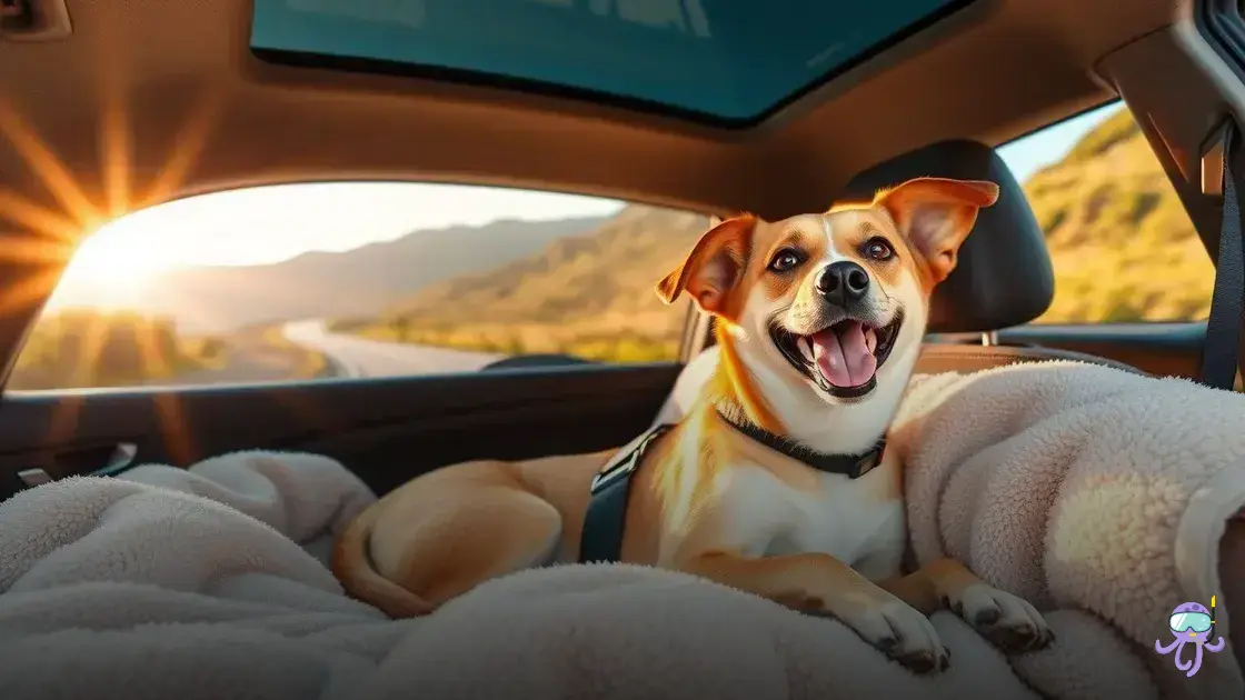 como levar o cachorro no carro