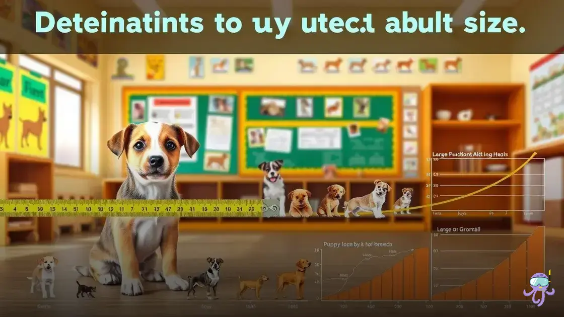 como saber se o cachorro vai ficar grande ou pequeno