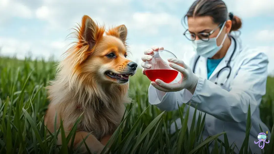 o que significa quando o cachorro faz cocô com sangue