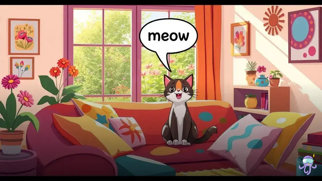 como fala gato em inglês