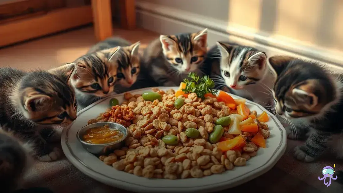 o que dar para gato filhote comer