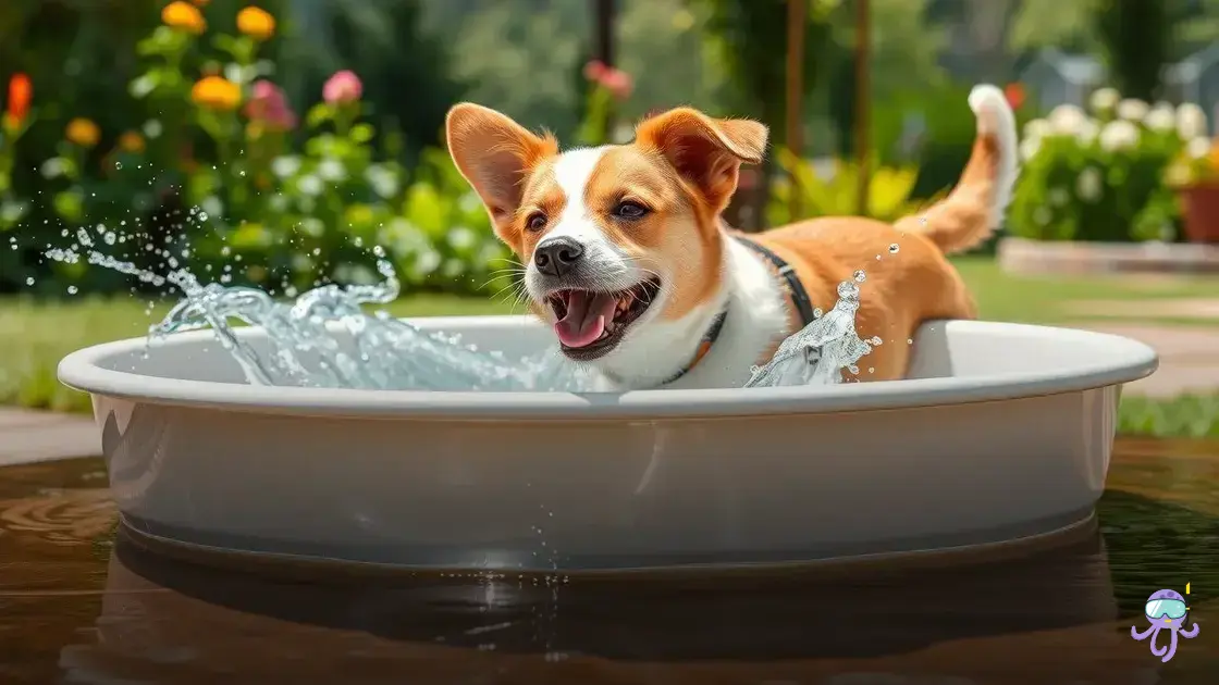 quando o cachorro bebe muita água