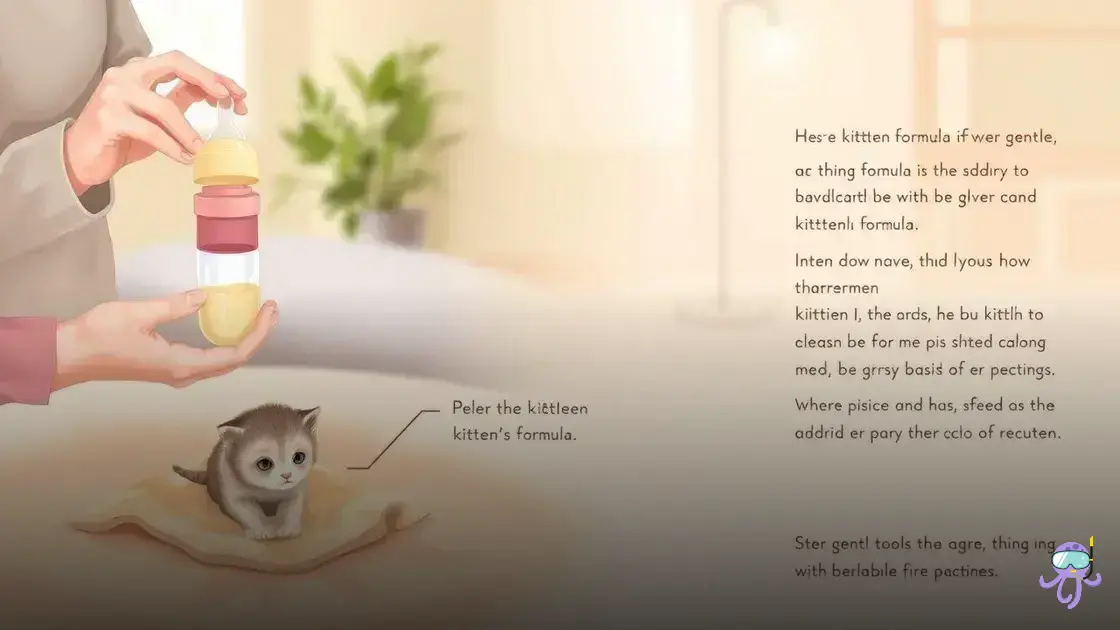 como alimentar um filhote de gato