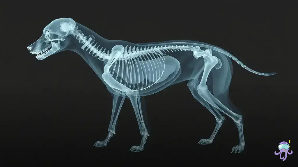 raio x de cachorro