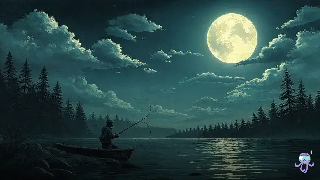 qual a pior lua para pesca